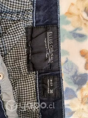 Falda Ellus de Jeans mujer talla 36 - Imagen 3