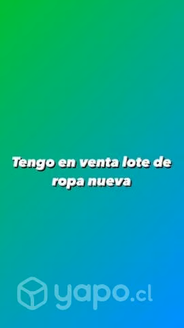 Ropa nueva