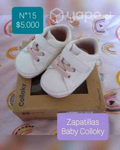 Zapatillas Número 15 baby colloky bebé niña