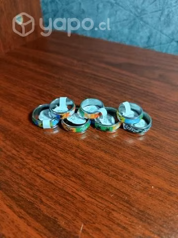 Anillos con símbolos