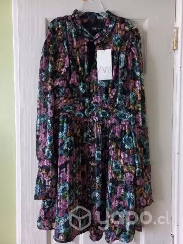 Vestido zara floreado - Imagen 3