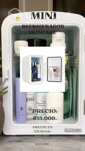 Mini refrigerador skincare