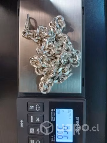 Cadena de plata (61 cm) nueva