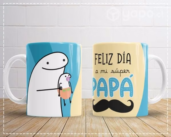 Taza - Tazon Subliminado Día Del Papá - Padre - Imagen 4