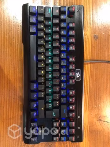Teclado Gamer Redragon VISNU K561, Mecánico, Black