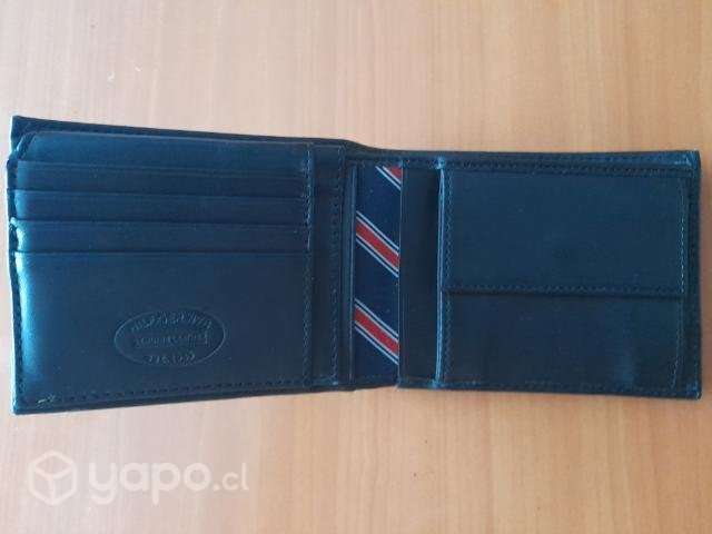 Billetera tommy negra original - Imagen 2