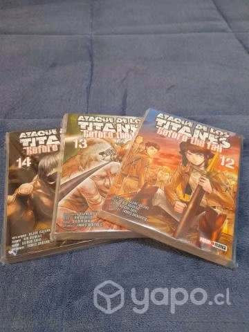 Shingeki no Kyojin Before the Fall. 12, 13 y 14