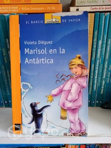 Marisol en la Antártica