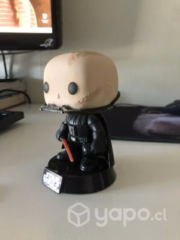 Funko Pop Star Wars Darth Vader sin casco/mascara - Imagen 2