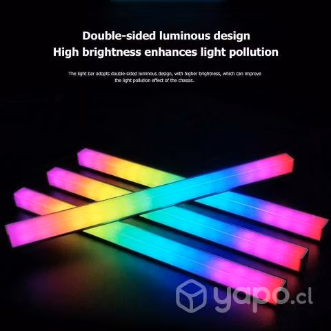 Barra Led A-RGB Magnética PC - 30 cm 5V/3 Pines
