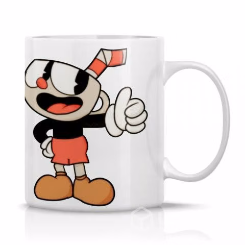 Taza/Tazon/Mug Hermano Cuphead Todo Bien 150