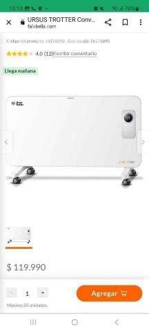 Calefactor- Convector Eléctrico MC-15 Wifi - Imagen 2