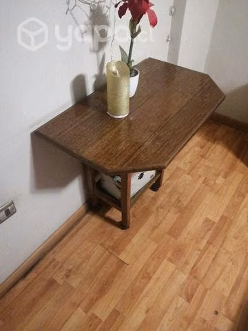 Mesa ripo arrimo madera 3 compartimentos - Imagen 2