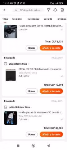 Impresora ender 3 modificada