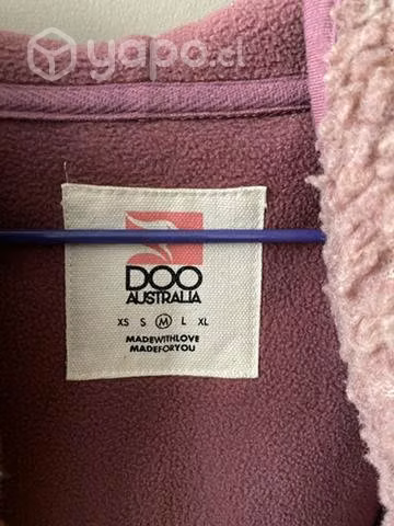Poleron de chiporro rosado talla M