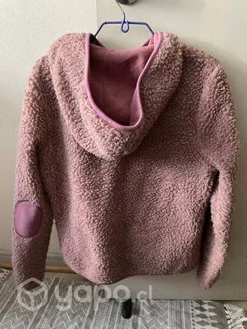 Poleron de chiporro rosado talla M