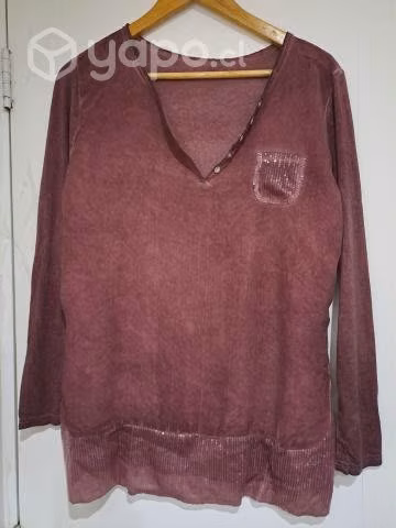 Polera manga larga
