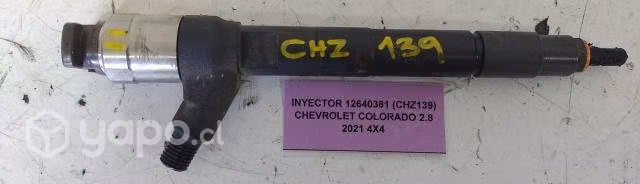 Inyector 12640381 (CHZ139) Chevrolet Colorado 2.8
