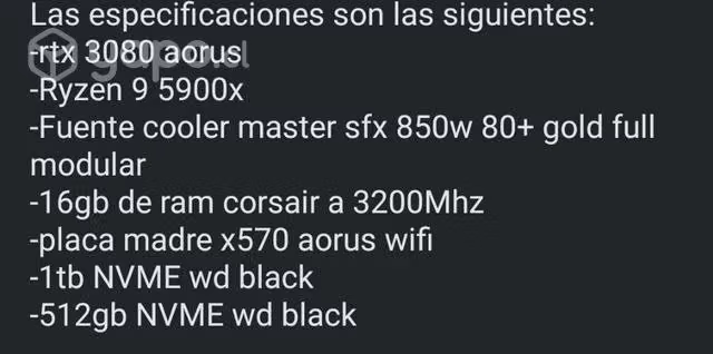 PC Gamer gama alta