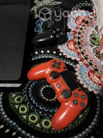 PS4 de 1Tb+2 mandos+Cables+Fifa 18+Caja