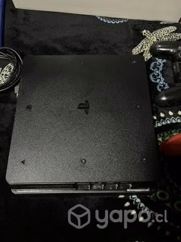 PS4 de 1Tb+2 mandos+Cables+Fifa 18+Caja