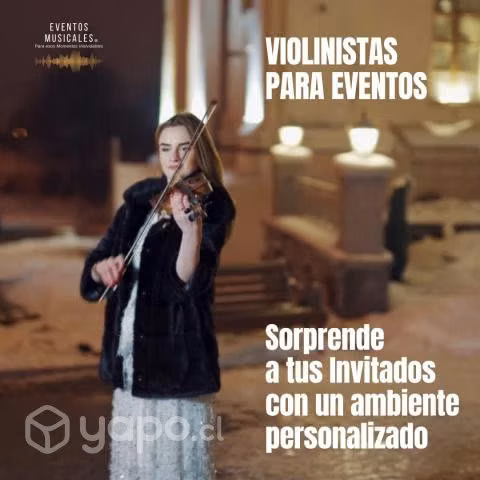 Violinistas para Eventos