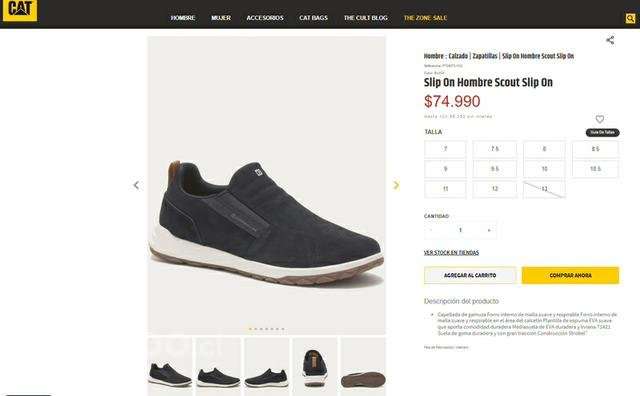 Zapatillas Cat - Imagen 2