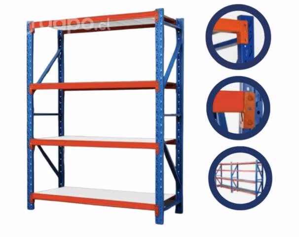Estante Organizador Metálico industrial Vitrina