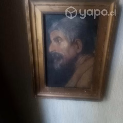 Cuadro muy antiguo al oleo,firma poco legible - Imagen 3