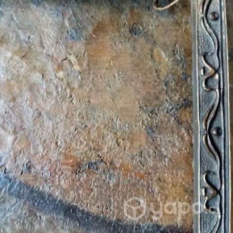 Cuadro muy antiguo al oleo,firma poco legible - Imagen 4