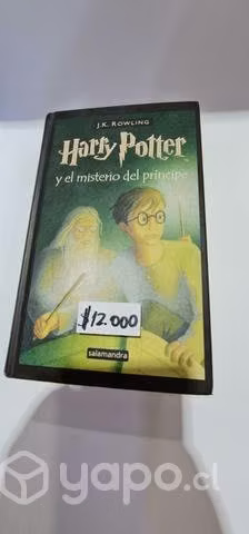 Harry Potter y el misterio del príncipe tapa dura