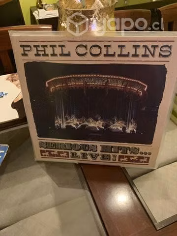 Vinilo Phil Collins Serious Hits Live