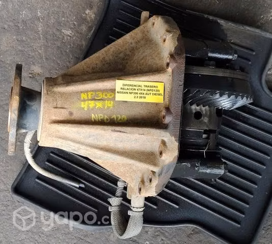 Diferencial Trasero Relación 47x14 Nissan NP300
