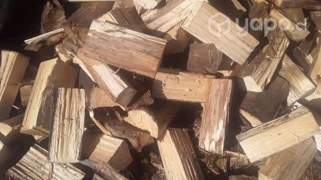 Leña seca de eucalipto por saco