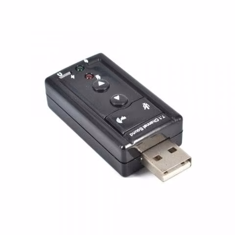 Tarjeta de sonido usb 7.1