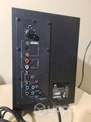 Parlantes Logitech 5.1 + Sound Blaster Audigy - Imagen 4