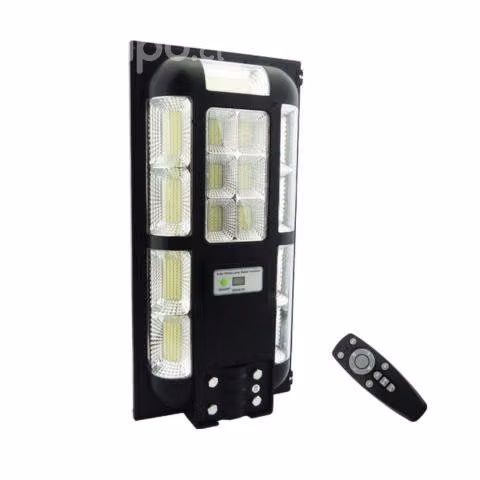 Foco Poste Solar De200 Watt 15 Placas 676 LED Con