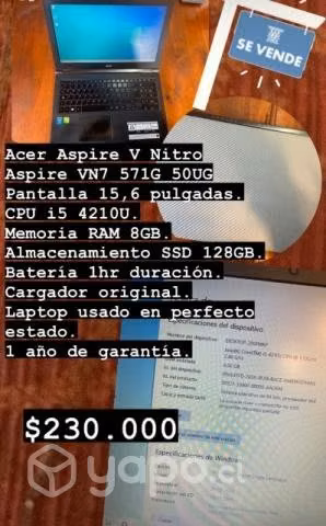 Computador Acer Aspire V Nitro