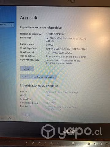 Computador Acer Aspire V Nitro - Imagen 3