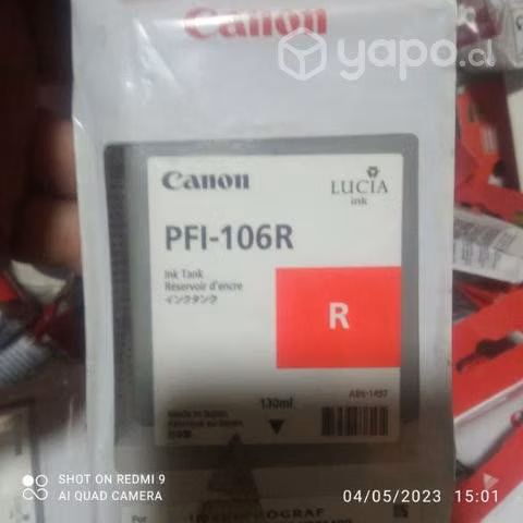 Tintas Canon pfi diversos modelos originales de al - Imagen 5