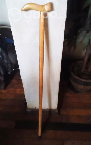 Bastón de apoyo, madera firme precioso