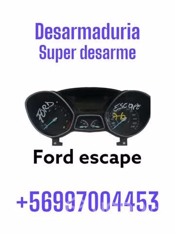 Sinotico ford escape desarmaduria