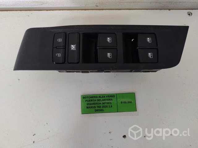 Botonera Alza Vidrio Pta Del (003) Maxus T60 2020
