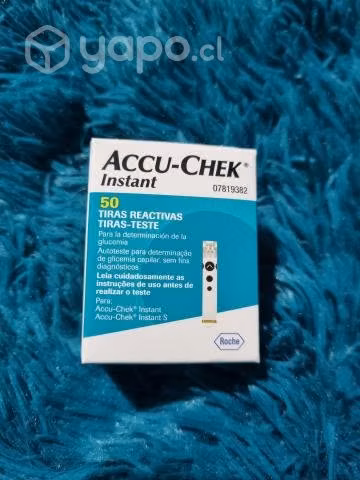 Tiras reactivas Accu Check