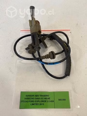Sensor ABS trasero derecho DA83-2C190-AE (FE224) F