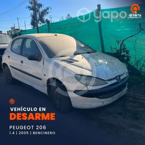 Motor 1.4 peugeot 206 año 2005