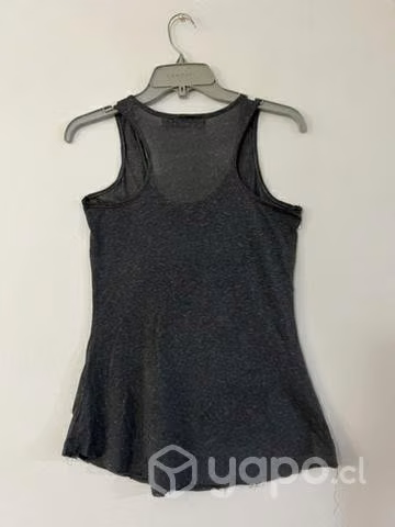 Polera Elástica Marca Mor Talla Xs Gris - Imagen 6