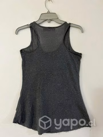 Polera Elástica Marca Mor Talla Xs Gris - Imagen 2
