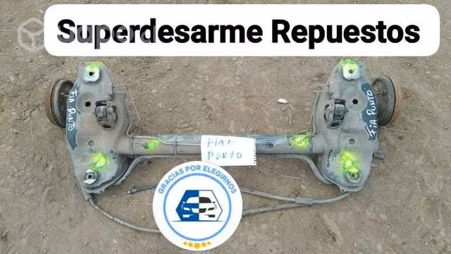 Yugo trasero Fiat 2 desarmaduría importadora