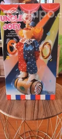 Payaso Vintage Antiguo en caja